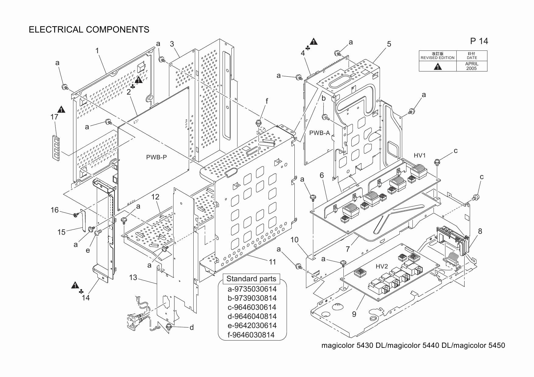 Konica-Minolta magicolor 5430DL 5440DL 5450 4138 Parts Manual-5